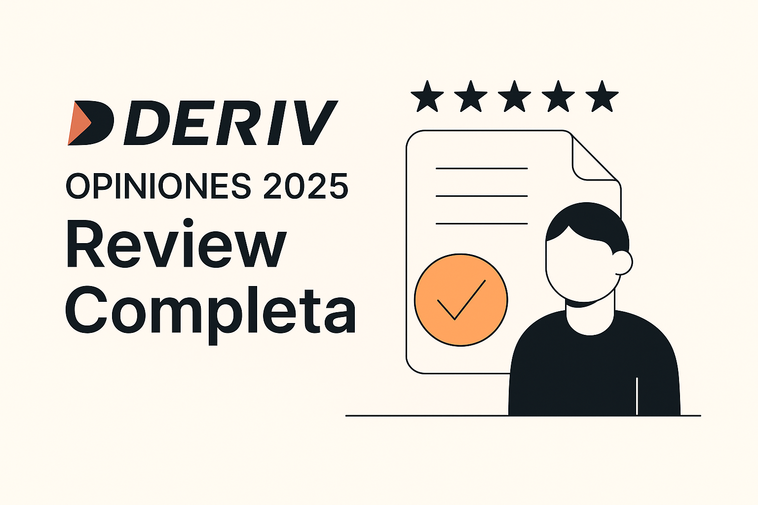 Portada de Deriv Opiniones 2025: Review completa, ventajas, desventajas y cómo empezar